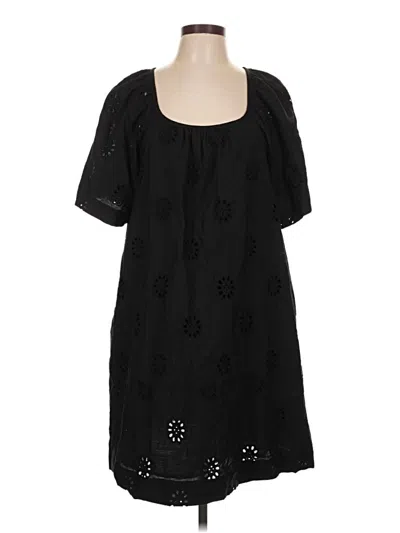 Pre-owned Free Assembly Casual Dress In Black