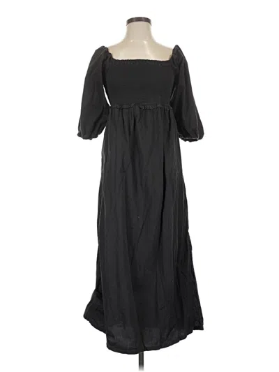 Pre-owned Free Assembly Casual Dress In Black