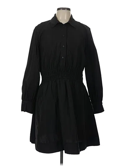 Pre-owned Free Assembly Casual Dress In Black