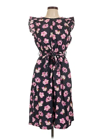 Pre-owned Free Assembly Casual Dress In Black