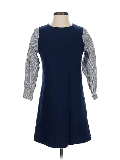 Pre-owned Free Assembly Casual Dress In Blue