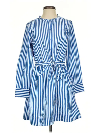 Pre-owned Free Assembly Casual Dress In Blue