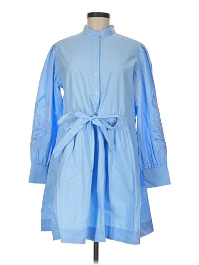 Pre-owned Free Assembly Casual Dress In Blue