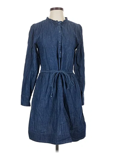 Pre-owned Free Assembly Casual Dress In Blue