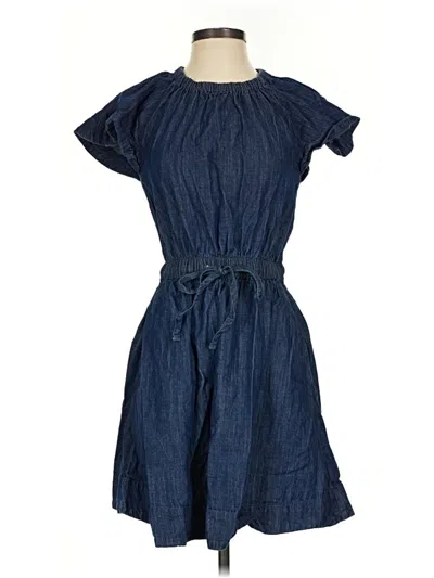 Pre-owned Free Assembly Casual Dress In Blue