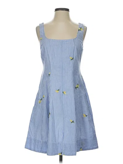 Pre-owned Free Assembly Casual Dress In Blue