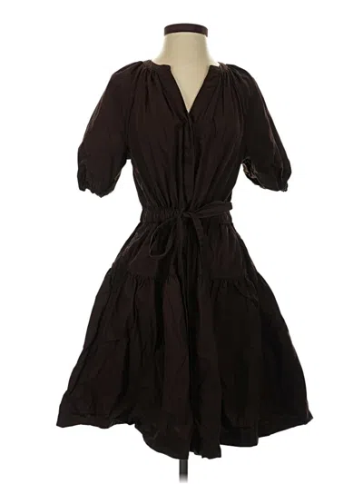 Pre-owned Free Assembly Casual Dress In Brown