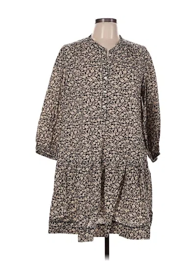 Pre-owned Free Assembly Casual Dress In Brown