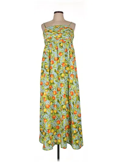 Pre-owned Free Assembly Casual Dress In Green