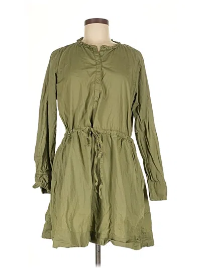 Pre-owned Free Assembly Casual Dress In Green