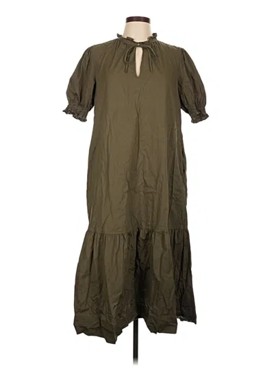 Pre-owned Free Assembly Casual Dress In Green