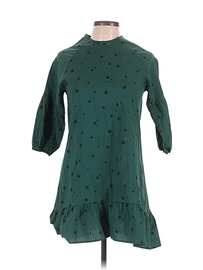 Pre-owned Free Assembly Casual Dress In Green