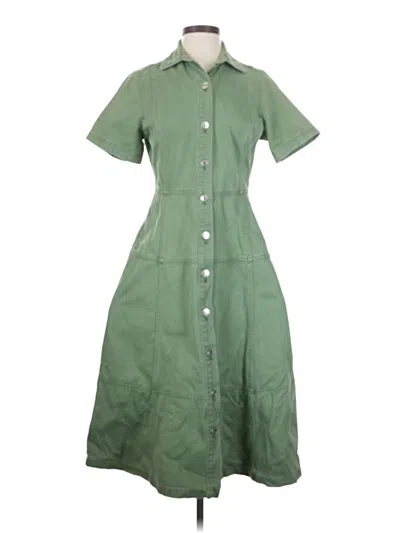Pre-owned Free Assembly Casual Dress In Green