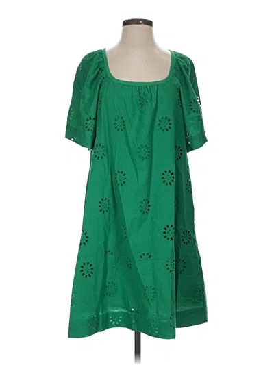 Pre-owned Free Assembly Casual Dress In Green