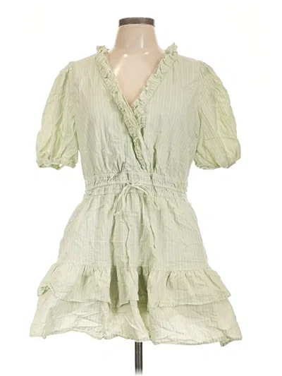 Pre-owned Free Assembly Casual Dress In Green