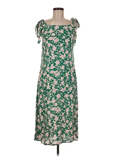 Pre-owned Free Assembly Casual Dress In Green