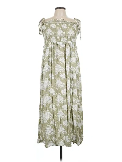 Pre-owned Free Assembly Casual Dress In Green