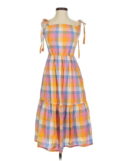 Pre-owned Free Assembly Casual Dress In Orange