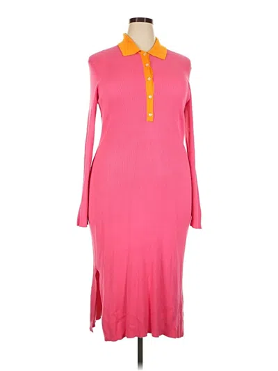 Pre-owned Free Assembly Casual Dress In Pink