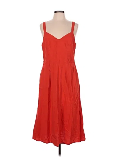 Pre-owned Free Assembly Casual Dress In Red