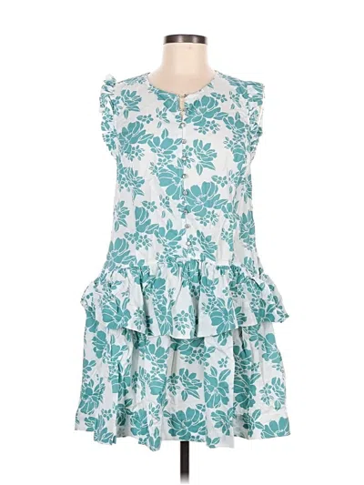 Pre-owned Free Assembly Casual Dress In Teal