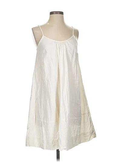 Pre-owned Free Assembly Casual Dress In White