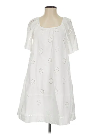 Pre-owned Free Assembly Casual Dress In White