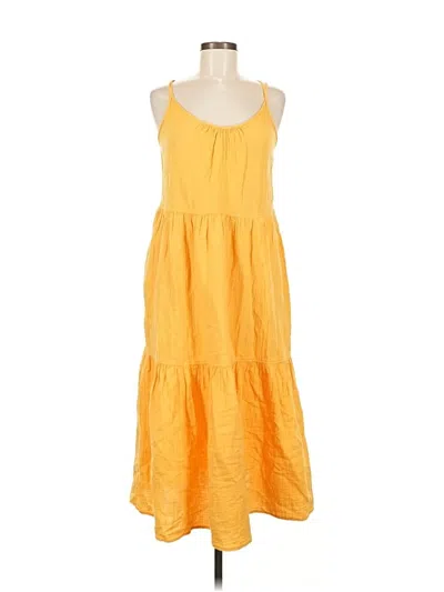 Pre-owned Free Assembly Casual Dress In Yellow