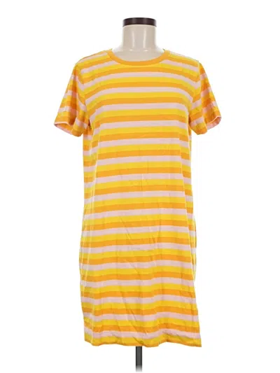 Pre-owned Free Assembly Casual Dress In Yellow
