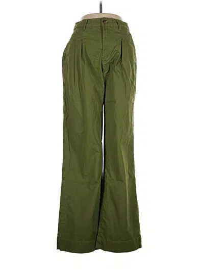 Pre-owned Free Assembly Casual Pants In Green