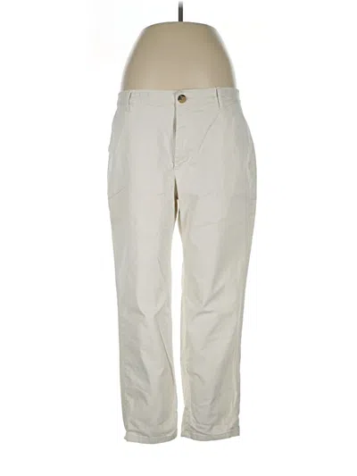 Pre-owned Free Assembly Casual Pants In Ivory