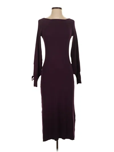 Pre-owned Free Assembly Cocktail Dress In Burgundy