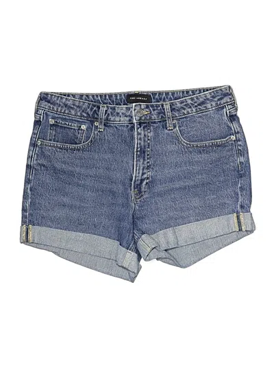 Pre-owned Free Assembly Denim Shorts In Blue
