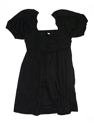 Pre-owned Free Assembly Kids' Dress In Black