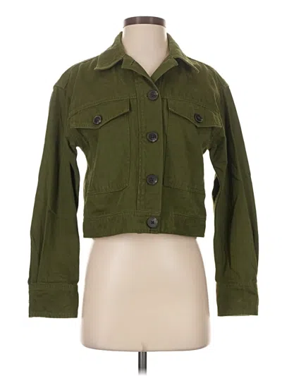Pre-owned Free Assembly Jacket In Green