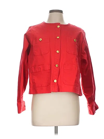 Pre-owned Free Assembly Jacket In Red