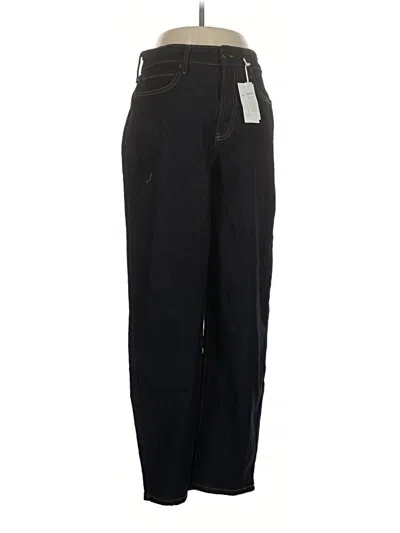 Pre-owned Free Assembly Jeans In Black