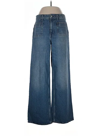 Pre-owned Free Assembly Jeans In Blue
