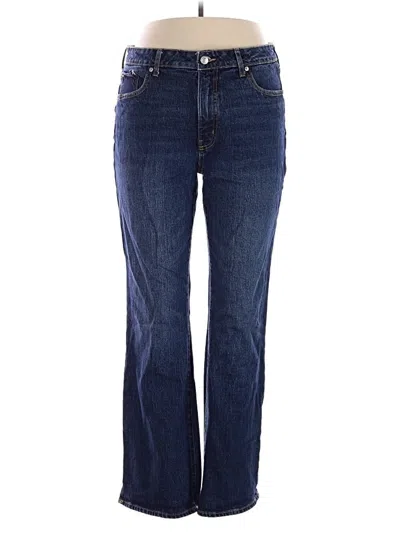 Pre-owned Free Assembly Jeans In Blue