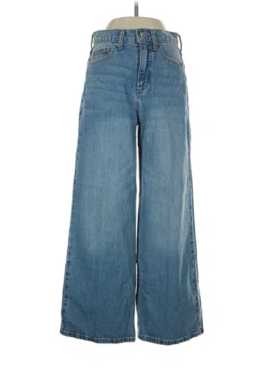 Pre-owned Free Assembly Jeans In Blue