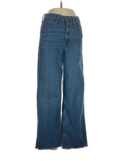 Pre-owned Free Assembly Jeans In Blue