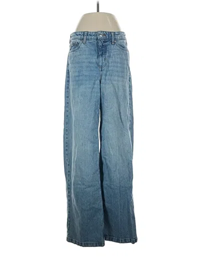 Pre-owned Free Assembly Jeans In Blue