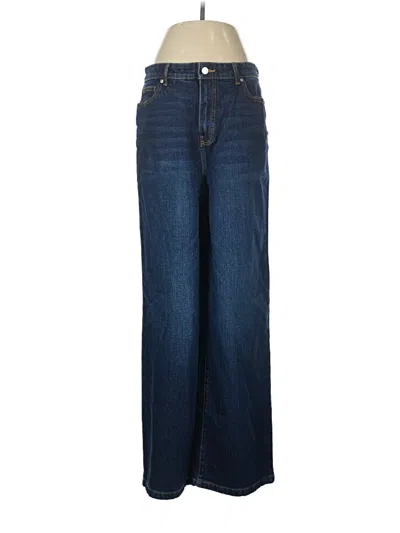 Pre-owned Free Assembly Jeans In Blue