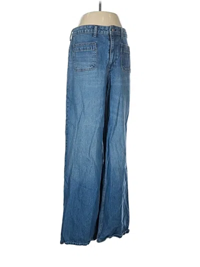 Pre-owned Free Assembly Jeans In Blue