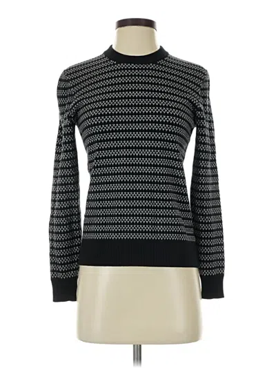 Pre-owned Free Assembly Long Sleeve Top Gray Turtleneck Tops
