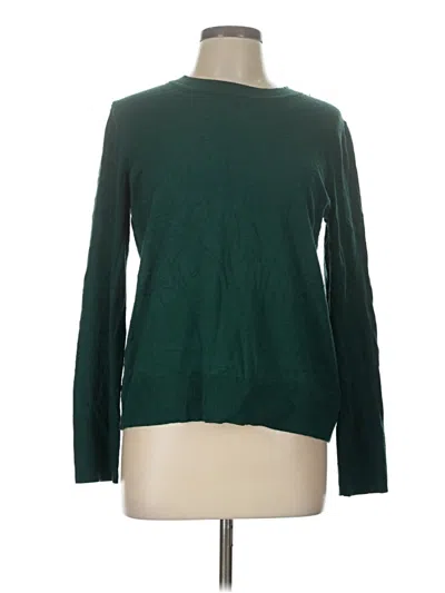 Pre-owned Free Assembly Long Sleeve Top Green Turtleneck Tops