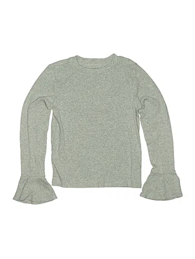 Pre-owned Free Assembly Kids' Long Sleeve Turtleneck In Gray