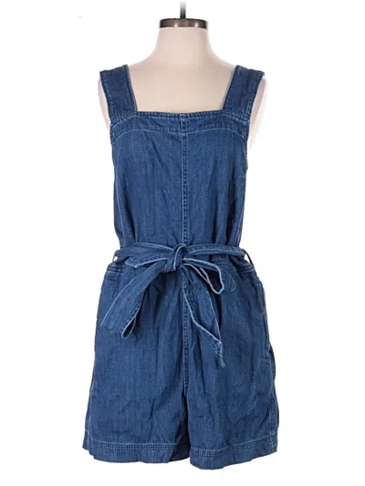 Pre-owned Free Assembly Overalls In Blue