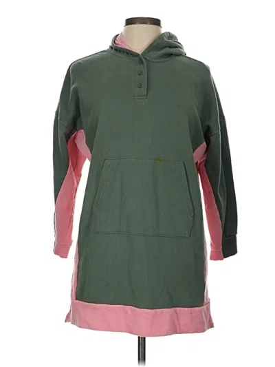 Pre-owned Free Assembly Poncho In Green