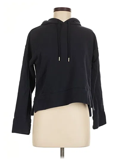 Pre-owned Free Assembly Pullover Hoodie In Black